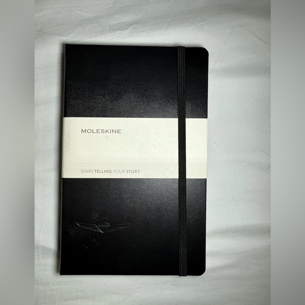 Genesis/Moleskine Black Notebook